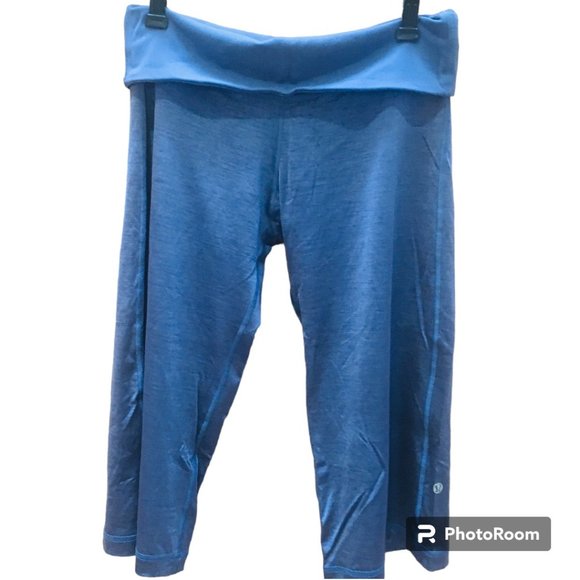 Lululemon Capris with turn down waist - Picture 2 of 5